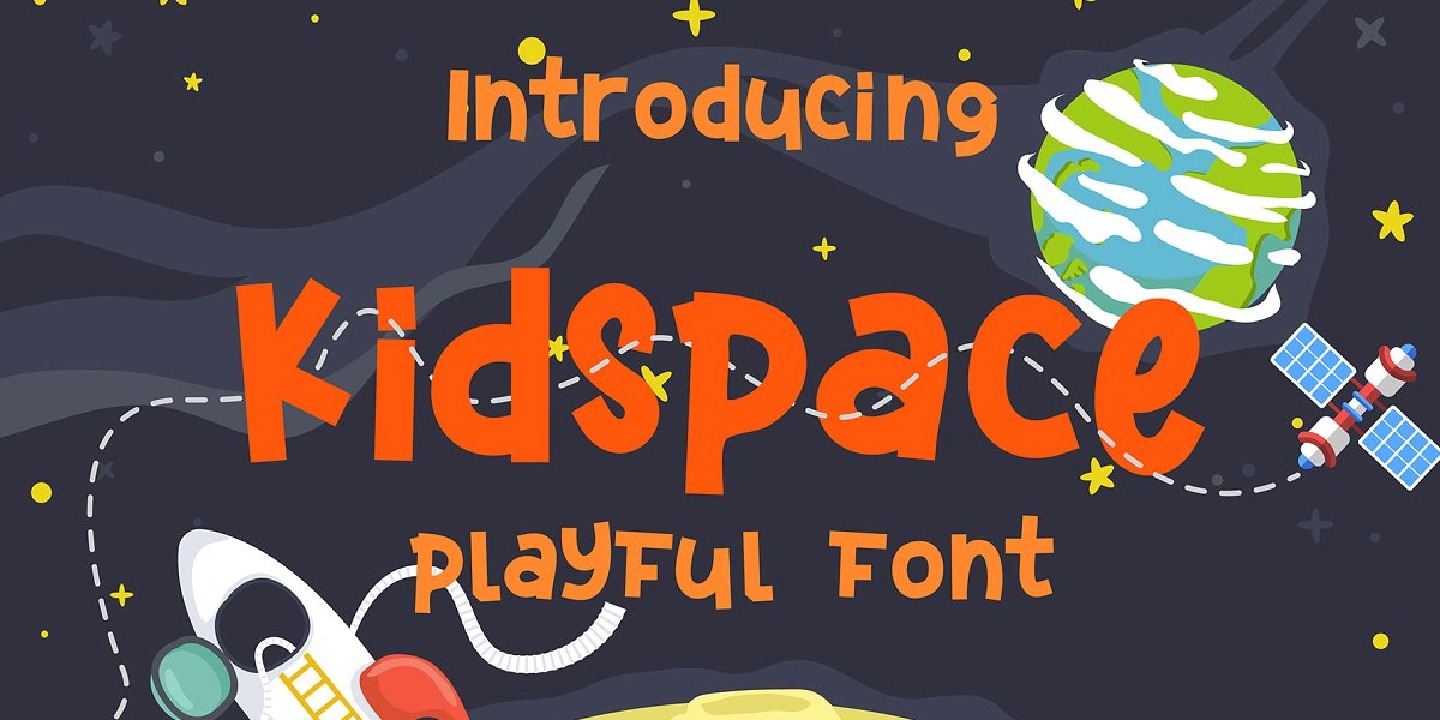 Example font Kidspace #1